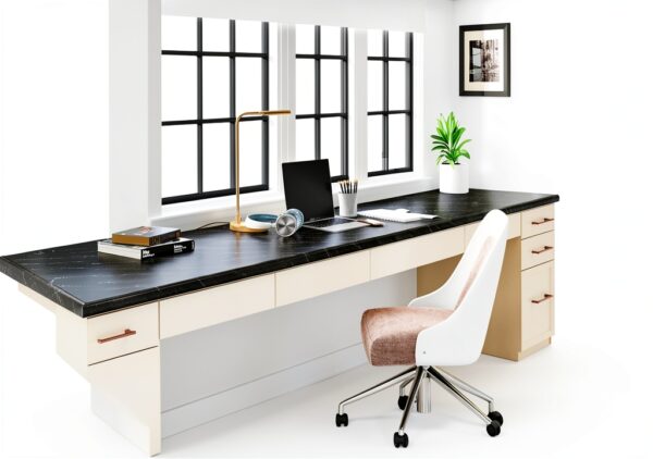 Formica Black Painted Marble Laminate Sheet Countertop-4