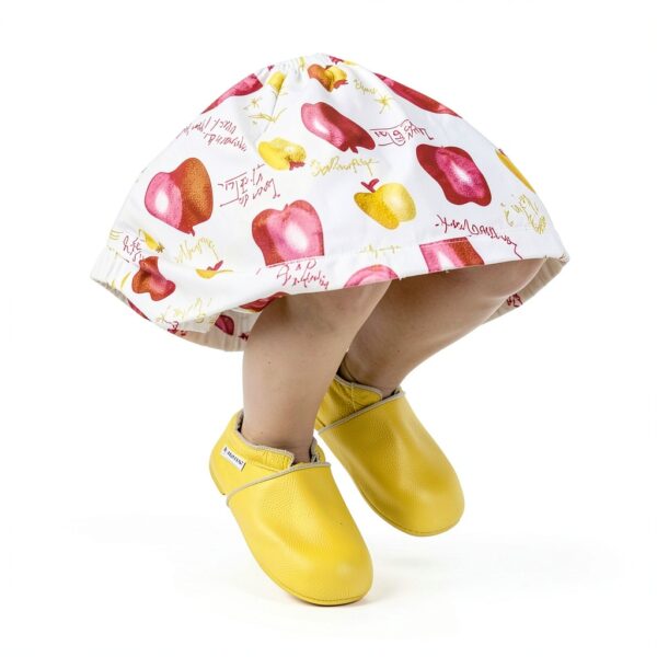 Mejale Baby Girls Suede Leather Shoes Arch Support Toddler-5