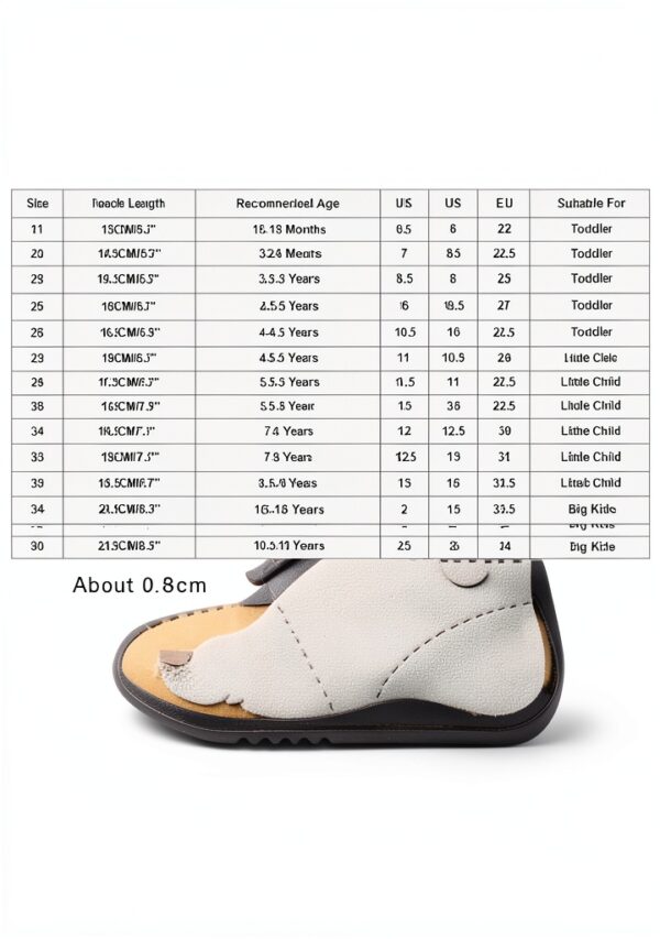 Generic Girls Ballet Flats Leather Dress Shoes Toddler-5