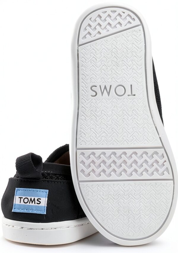TOMS Mesh Shoe Black Classic Cycling Toddler Girls Mens-4