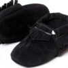 Baby Moccasins Soft Leather Tassel Shoes Infant Toddler-2