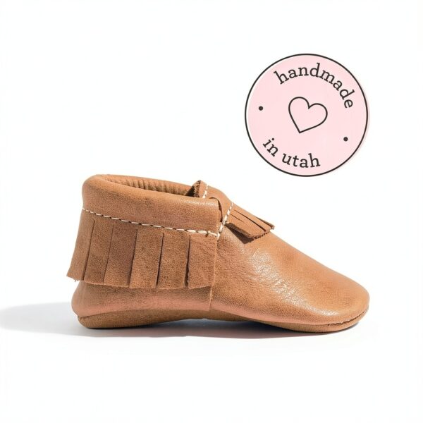 Baby Girls Leather Sole Flats Comfortable Oxford Loafers-1
