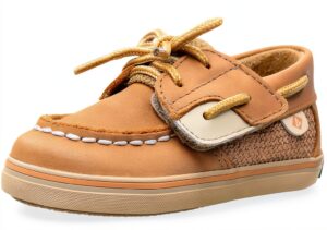Sperry Kids Leather Boat Shoe Infant Girls Memory Foam-0