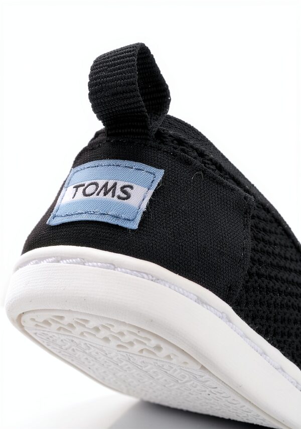 TOMS Mesh Shoe Black Classic Cycling Toddler Girls Mens-6