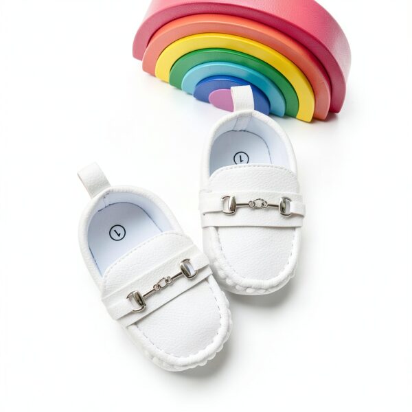 Aploxphy Baby Loafers Suede Leather Soft Sole Infant Shoes-3