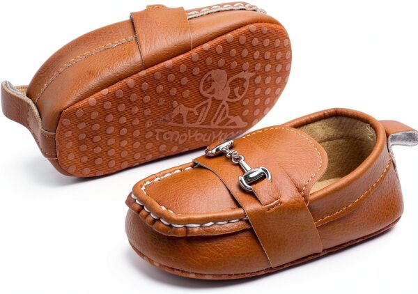 Anrenity Baby Moccasin Soft Anti-slip Shoes Unisex Toddler-3