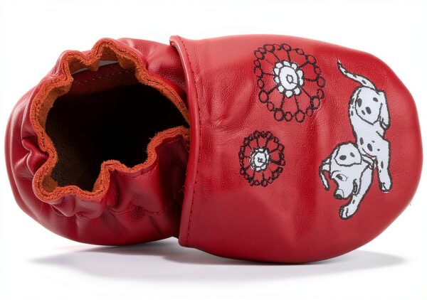 Robeez Baby Girls Soft Leather Non Slip Sole Shoes-4