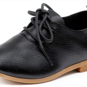 Generic Girls Ballet Flats Leather Dress Shoes Toddler-0