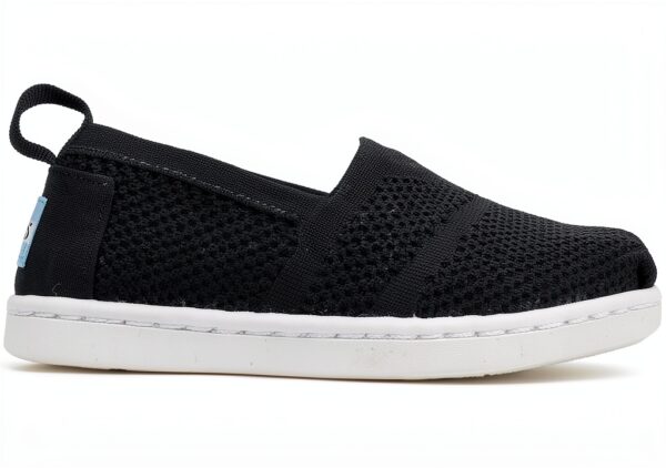 TOMS Mesh Shoe Black Classic Cycling Toddler Girls Mens-2
