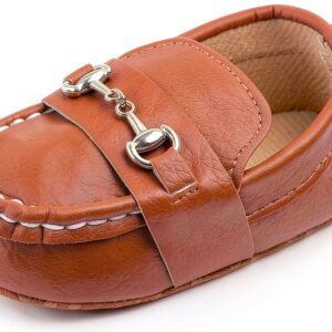 Anrenity Baby Moccasin Soft Anti-slip Shoes Unisex Toddler-0