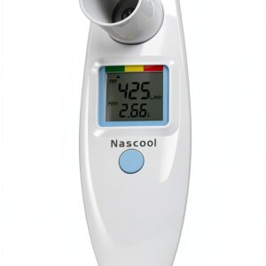 Nascool Digital Peak Flow Meter Asthma Monitor FEV1 PEF-0