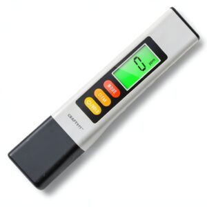 Craft911 TDS Meter Digital Water Tester with Backlit Display-0