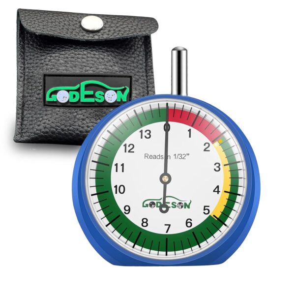 Godeson Tire Tread Depth Gauge Zinc Casting 1/32 Inch-0