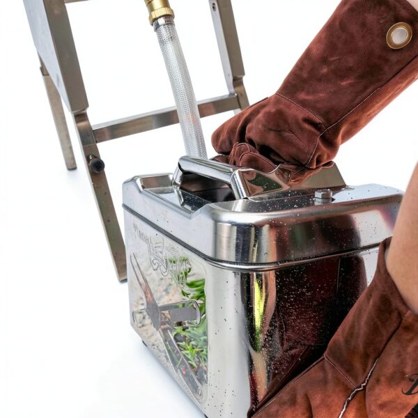 Bayou Classic Round Fryer Oil Reservoir Stainless-3