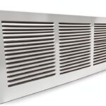 Imperial White Alloy Steel Baseboard Grill RG0XX Universal Fit-0