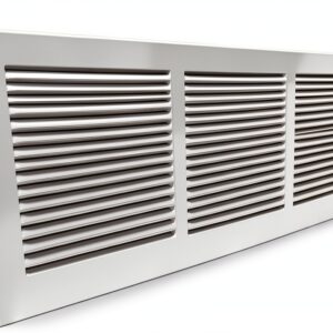 Imperial White Alloy Steel Baseboard Grill RG0XX Universal Fit-0