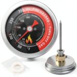 GlowGeek Deep Fryer Thermometer Stainless Steel-0