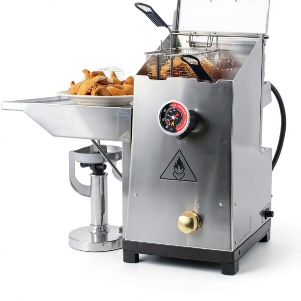 GlowGeek Deep Fryer Thermometer Stainless Steel-3