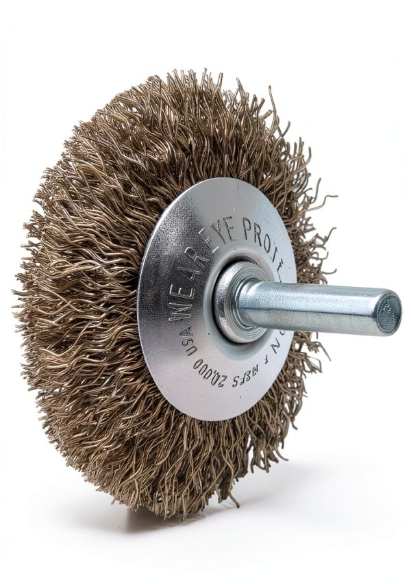 Weiler Radial Wire Brush 2-1/2in Steel Stem-2