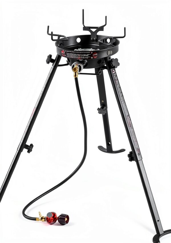 Portable Kahuna Burner Eastman Outdoors Propane 65000 BTU Adjustable-0
