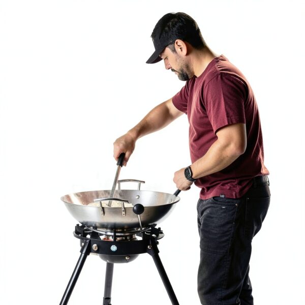 Portable Kahuna Burner Eastman Outdoors Propane 65000 BTU Adjustable-7
