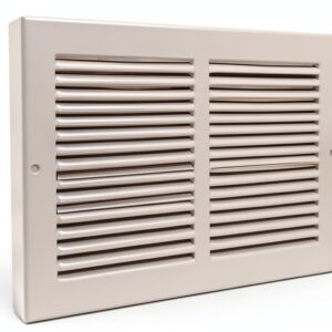 Baseboard Grill Imperial RG0XX White Alloy Steel Universal Fit-0