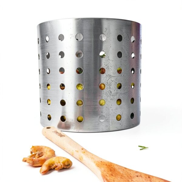 Bayou Classic 30qt Turkey Fryer Accessory Basket Aluminum Perforated-2