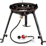 Propane Outdoor Burner Eastman Outdoors 65000 BTU Adjustable Legs-0