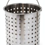 Bayou Classic 30qt Turkey Fryer Accessory Basket Aluminum Perforated-0