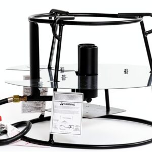 King Kooker Double Jet Outdoor Fryer 12 Inch Outdoor Fryer with Heat-0