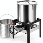 Seafood Boil Pot VIVOHOME Aluminum Outdoor Cooker 65 Qt-0