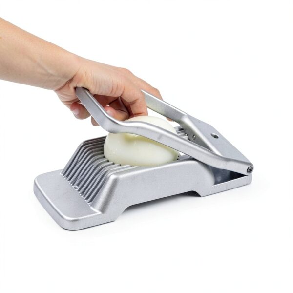 Egg Slicer LCCOWOT Heavy Duty Stainless Steel Wire Cutter for Eggs-4