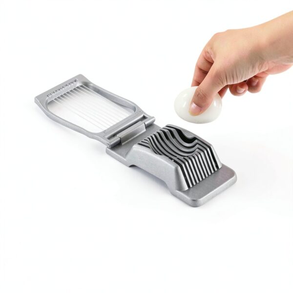 Egg Slicer LCCOWOT Heavy Duty Stainless Steel Wire Cutter for Eggs-3