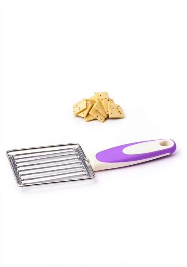 Luncheon Meat Cutter Tomotato Stainless Steel Slicer with TPR Handle-8