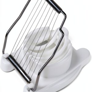 Egg Slicer Chef Craft 4-inch Plastic with 8 Stainless Steel Wires-0