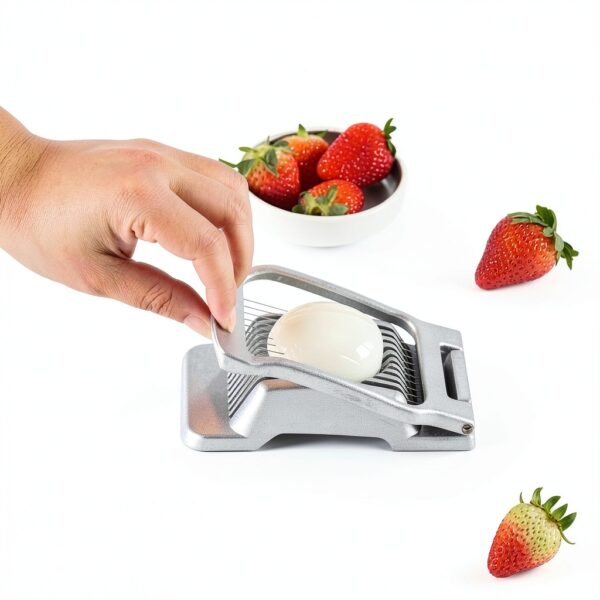 Egg Slicer LCCOWOT Heavy Duty Stainless Steel Wire Cutter for Eggs-8