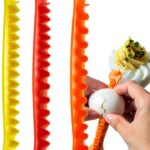 Egg Cutter 4 Pack Fancy Multi Functional Shaper Arvintas Yellow-0