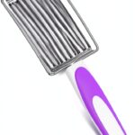 Luncheon Meat Cutter Tomotato Stainless Steel Slicer with TPR Handle-0