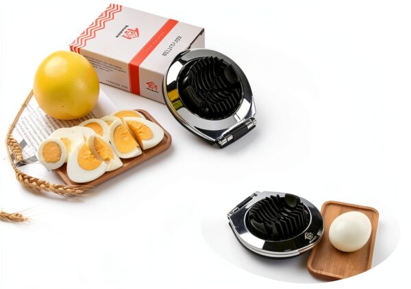 Multi Function Stainless Steel Egg Slicer by Vila KuChe 2-in-1-8