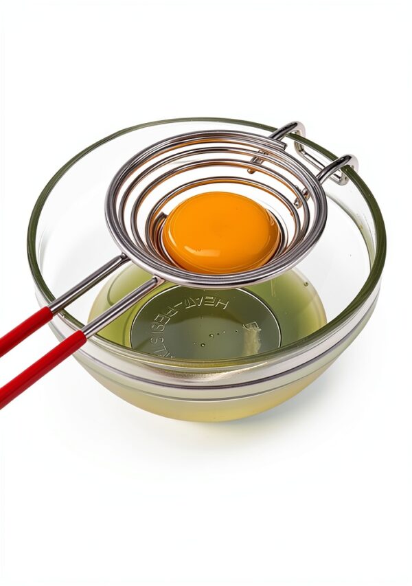 Egg Separator Ytuomzi Stainless Steel Kitchen Tool Easy Clean Design-3