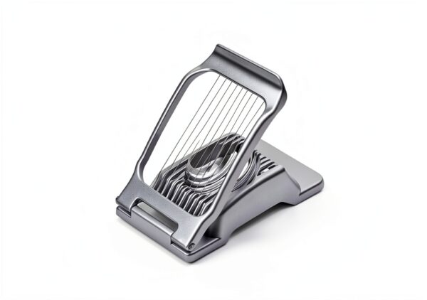 Egg Slicer for Hard Boiled Eggs Heavy Duty Fruit Egg Cutter with Stainless Steel Wire-1