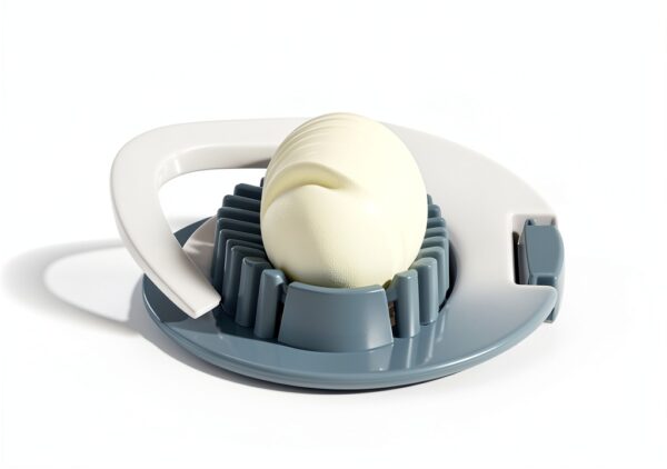 Egg Slicer & Dicer for Hard Boiled Eggs - Heavy Duty Cutter Dicer with Stainless Steel Wire, Cuts Strawberries, Kiwis & Soft Fruits Effortlessly - Easy-Clean Kitchen-5