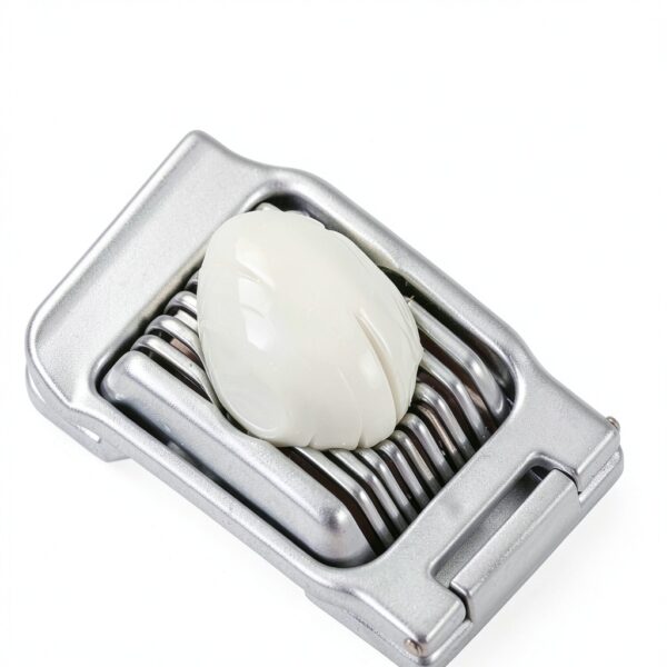 Aluminum Alloy Egg Slicer Multi Function QDQ0001 Silver Portable-6