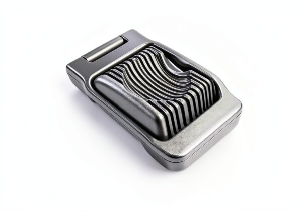 Egg Slicer Annie and Mia Design Steel Aluminum Duty Silver-3