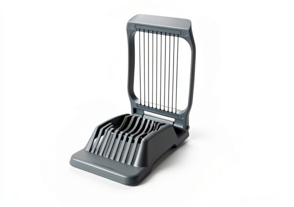 Egg Slicer Annie and Mia Design Steel Aluminum Duty Silver-6