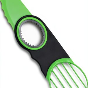 Egg Slicer Avocado 3 in 1 by Ebecuoa Stainless Steel Green PVAVO1-0