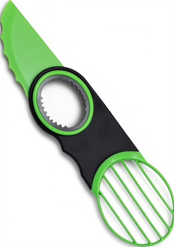 Egg Slicer Avocado 3 in 1 by Ebecuoa Stainless Steel Green PVAVO1-0