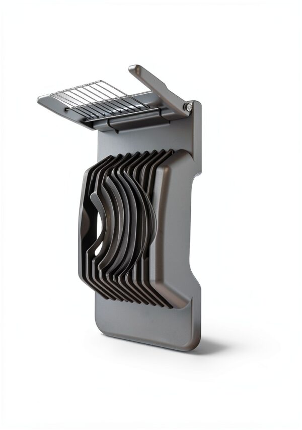 Egg Slicer Annie and Mia Design Steel Aluminum Duty Silver-5